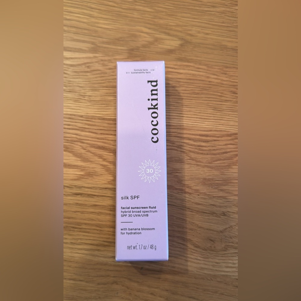 Cocokind Silk SPF Facial Sunscreen